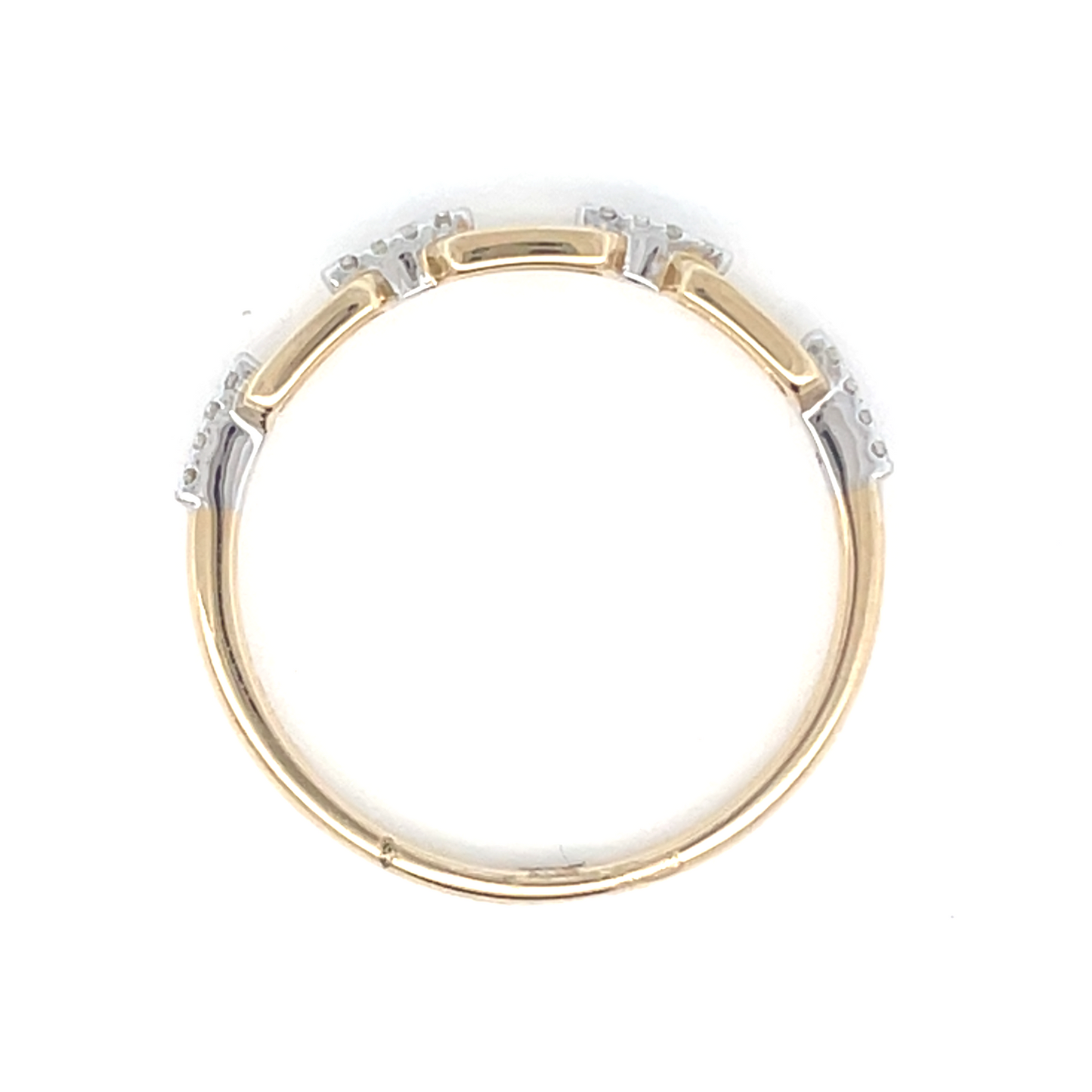 Diamond Link Ring