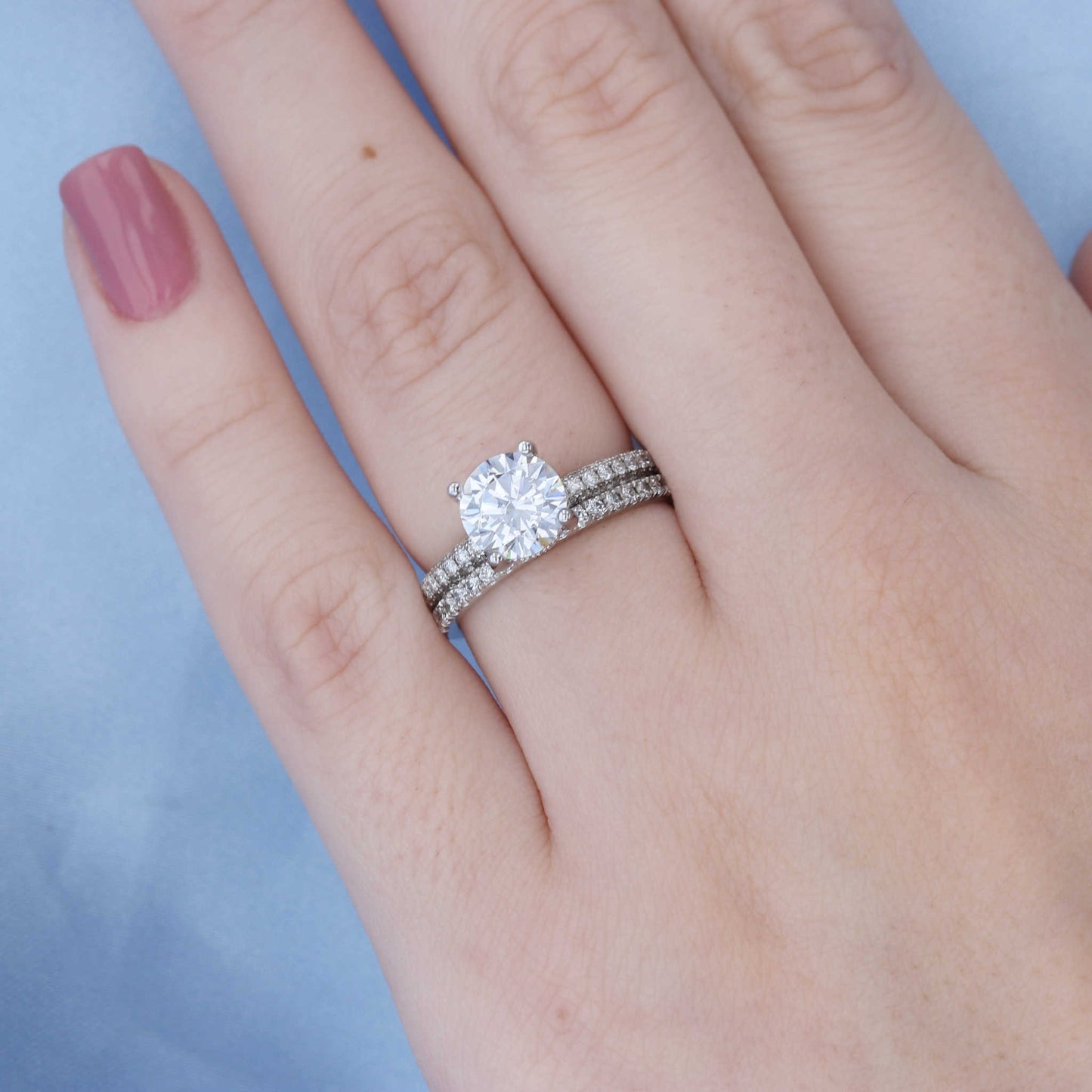 White Gold Diamond Wedding Band