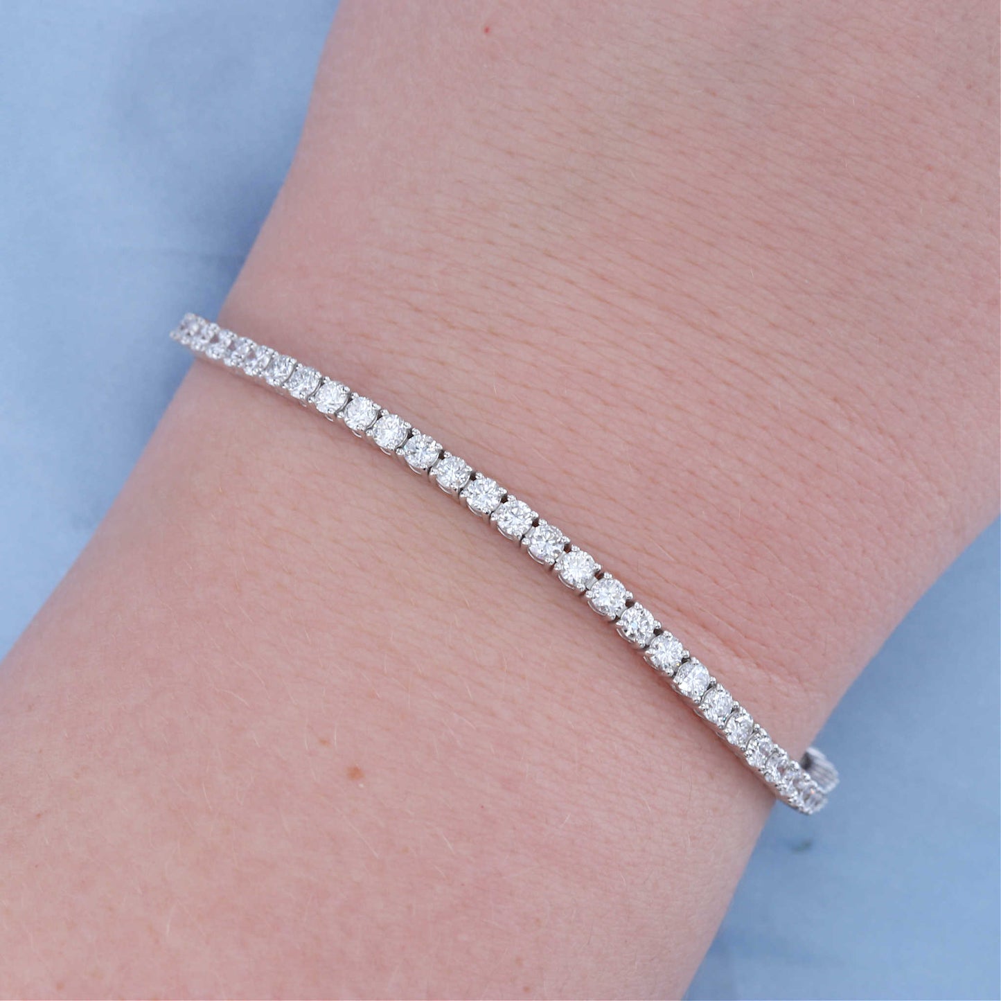 6.0 Carat Lab Diamond Tennis Bracelet