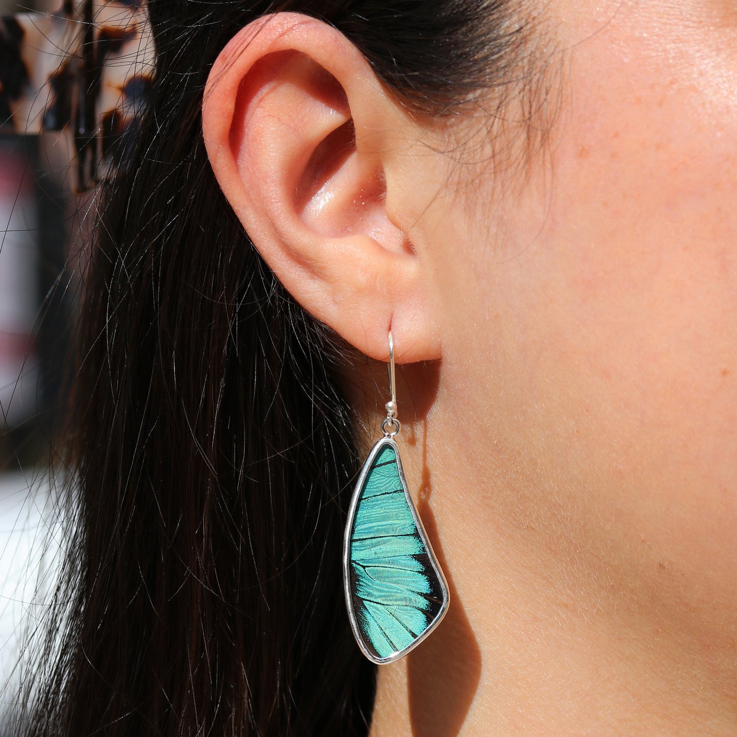 Prepona Wing Earrings | Sterling Silver