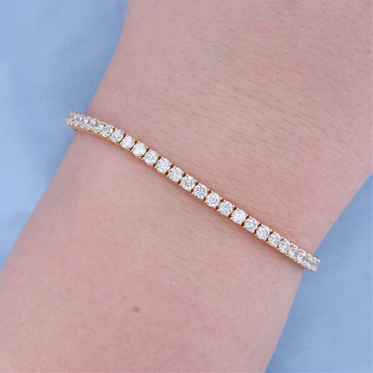7.0 Carat Lab Diamond Tennis Bracelet