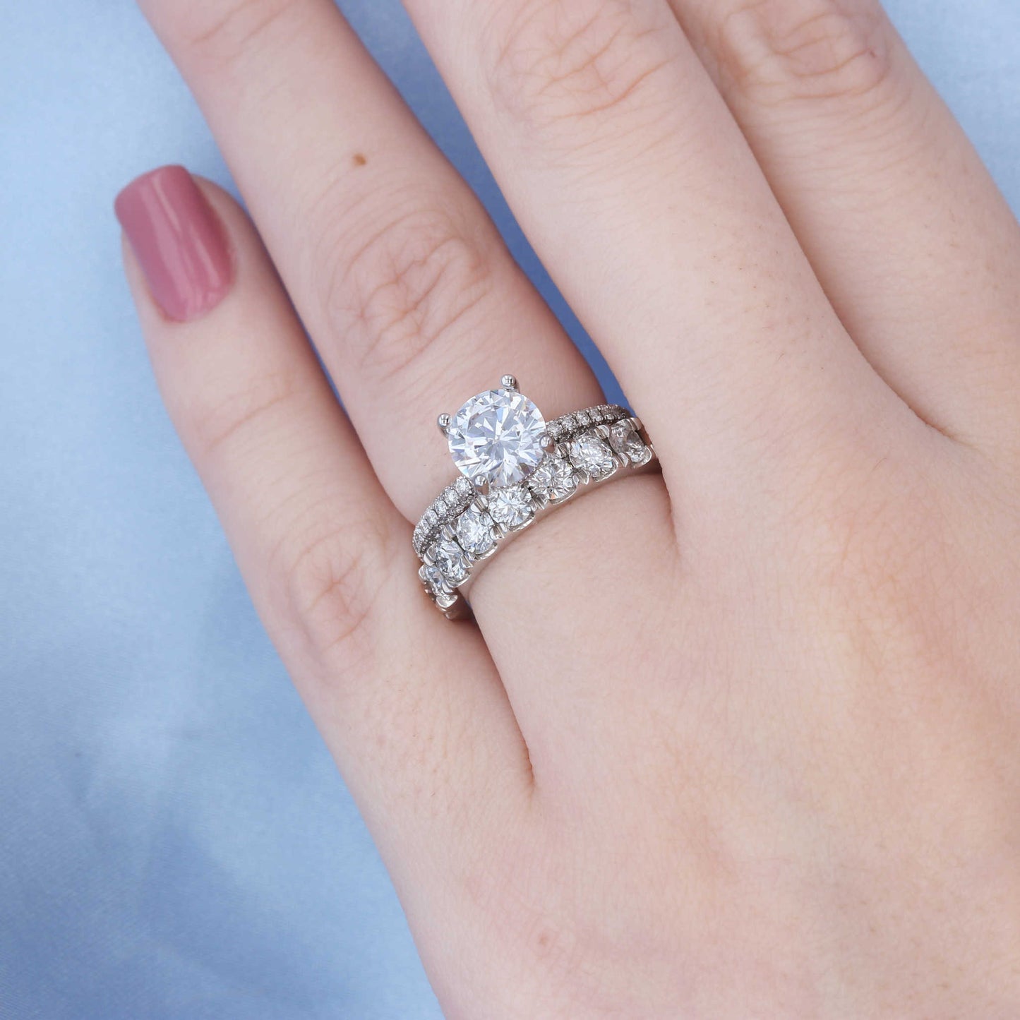 1.50 Carat Diamond Straight Band