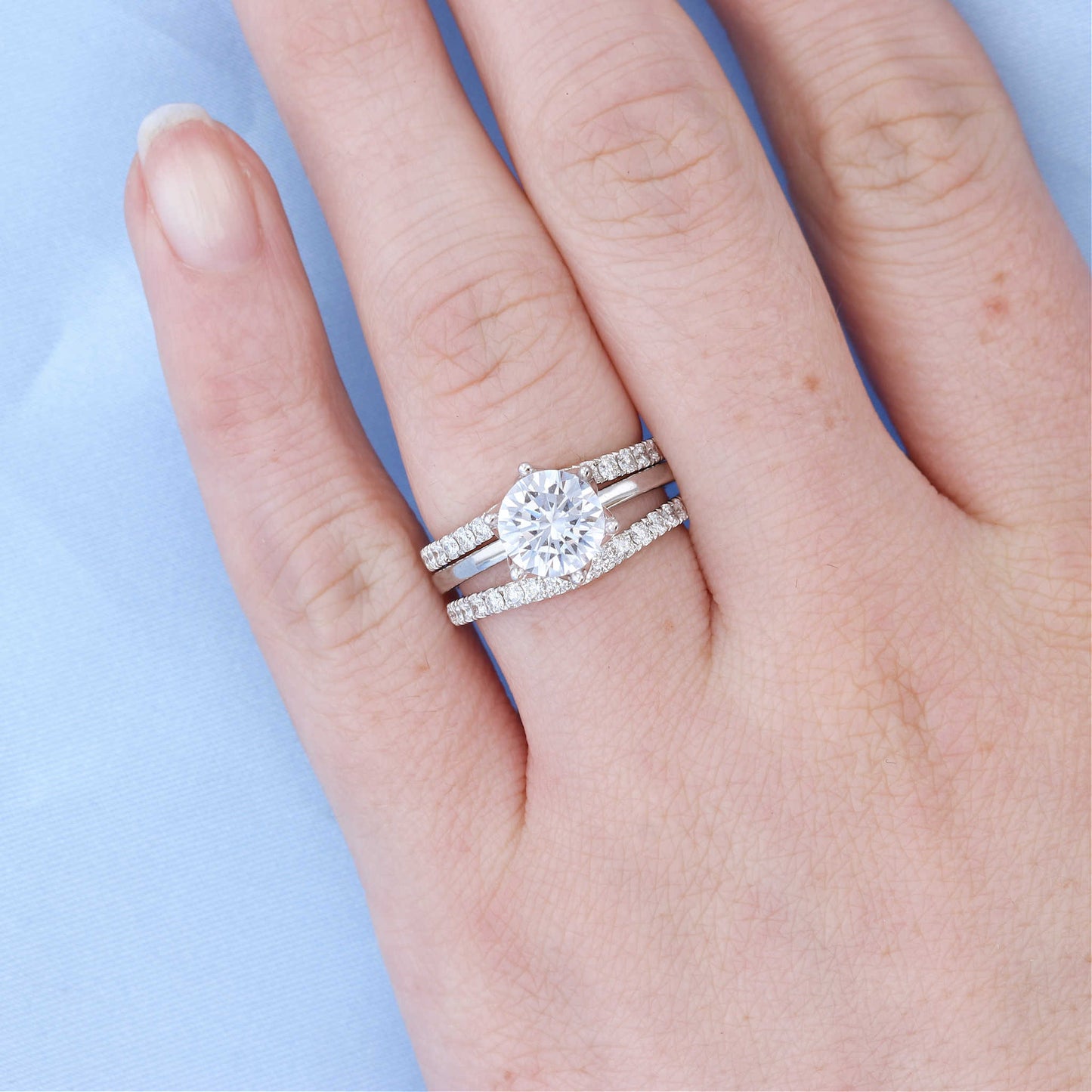 Diamond Curved Ring Guard