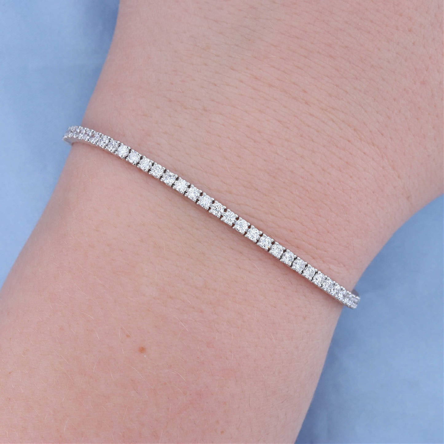 4.0 Carat Lab Diamond Tennis Bracelet