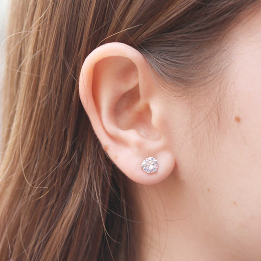 2.0 Carat Lab Grown Diamond Studs