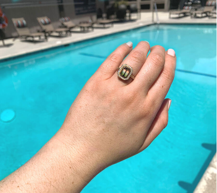 Not to wear in chlorine