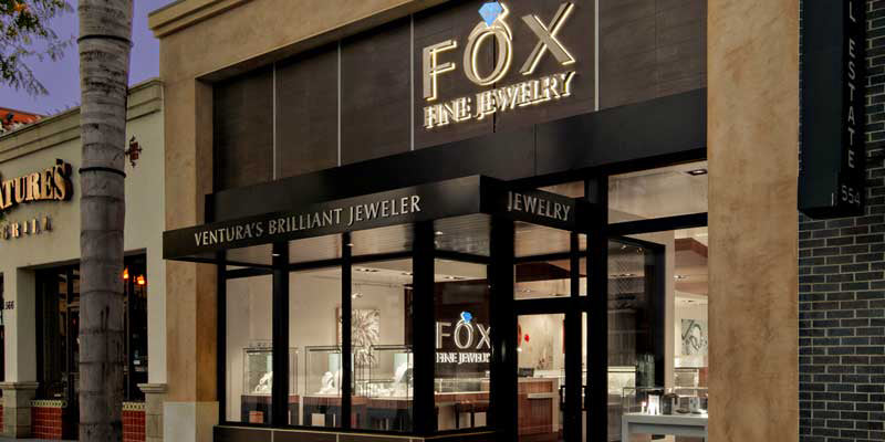 Exterior of Fox Fine Jewelry in Ventura CA