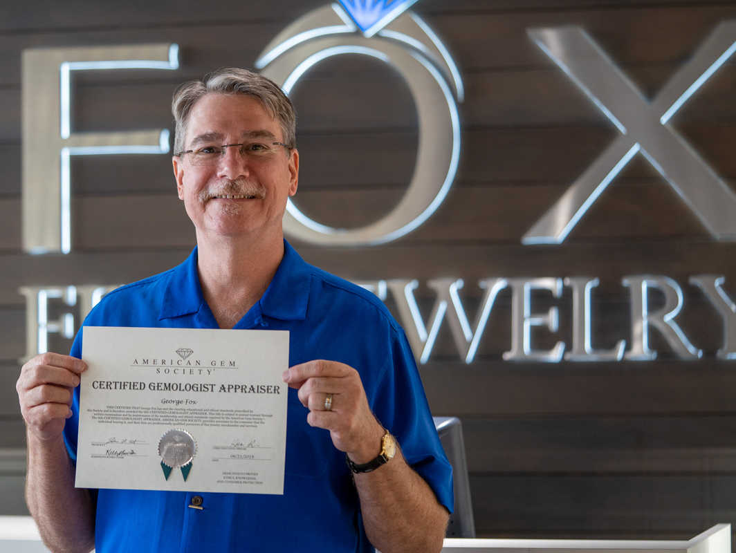 George Fox, AGS Certified Gemologist Appraiser at Fox Fine Jewelry