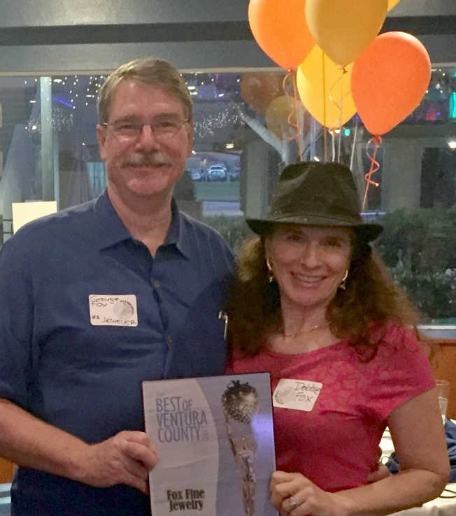 George and Debbie Fox win Best Jeweler in 2017, Ventura County Reporter