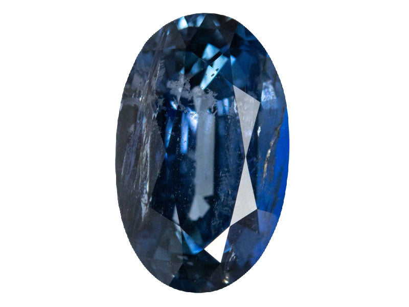 Heavily Included sapphire