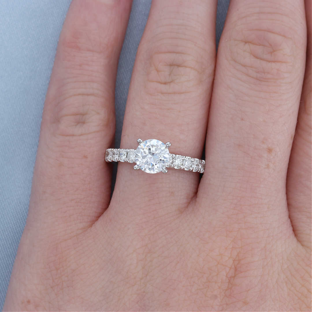 Classic Diamond Engagement Ring