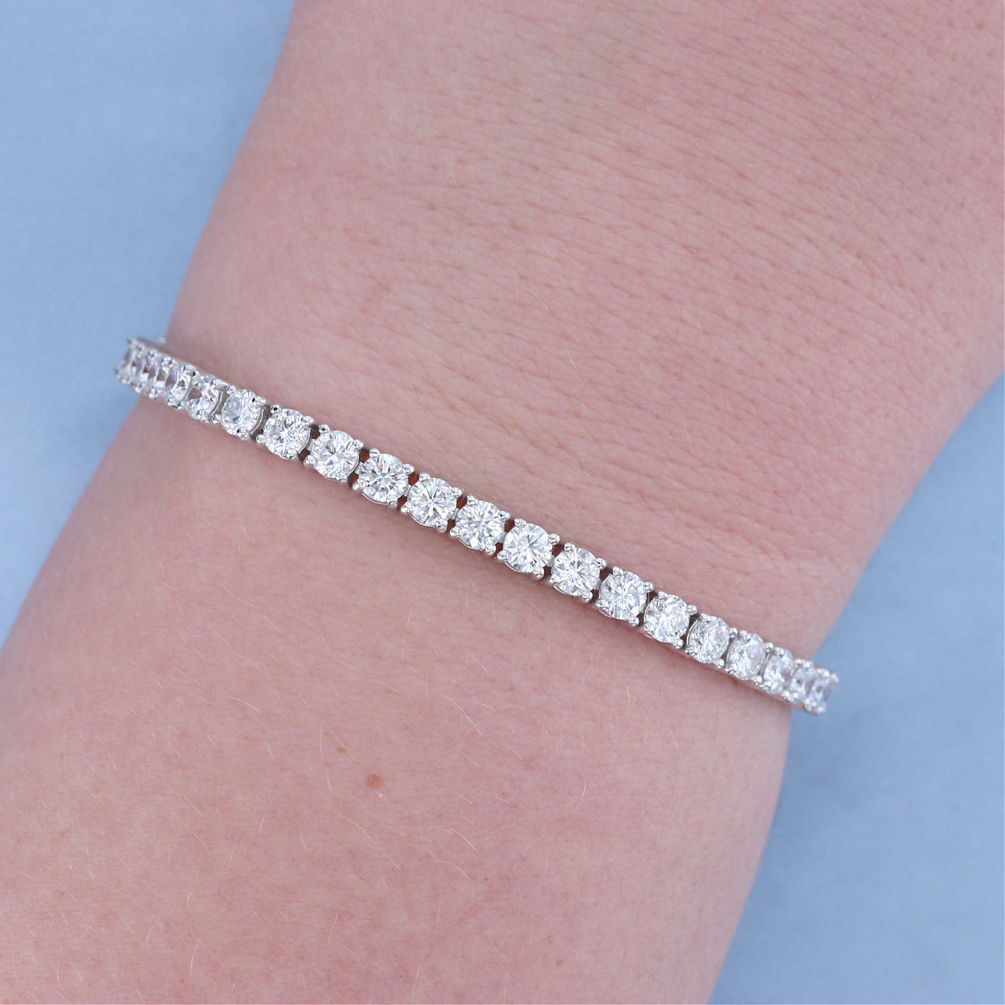 10 Carat Lab Diamond Tennis Bracelet