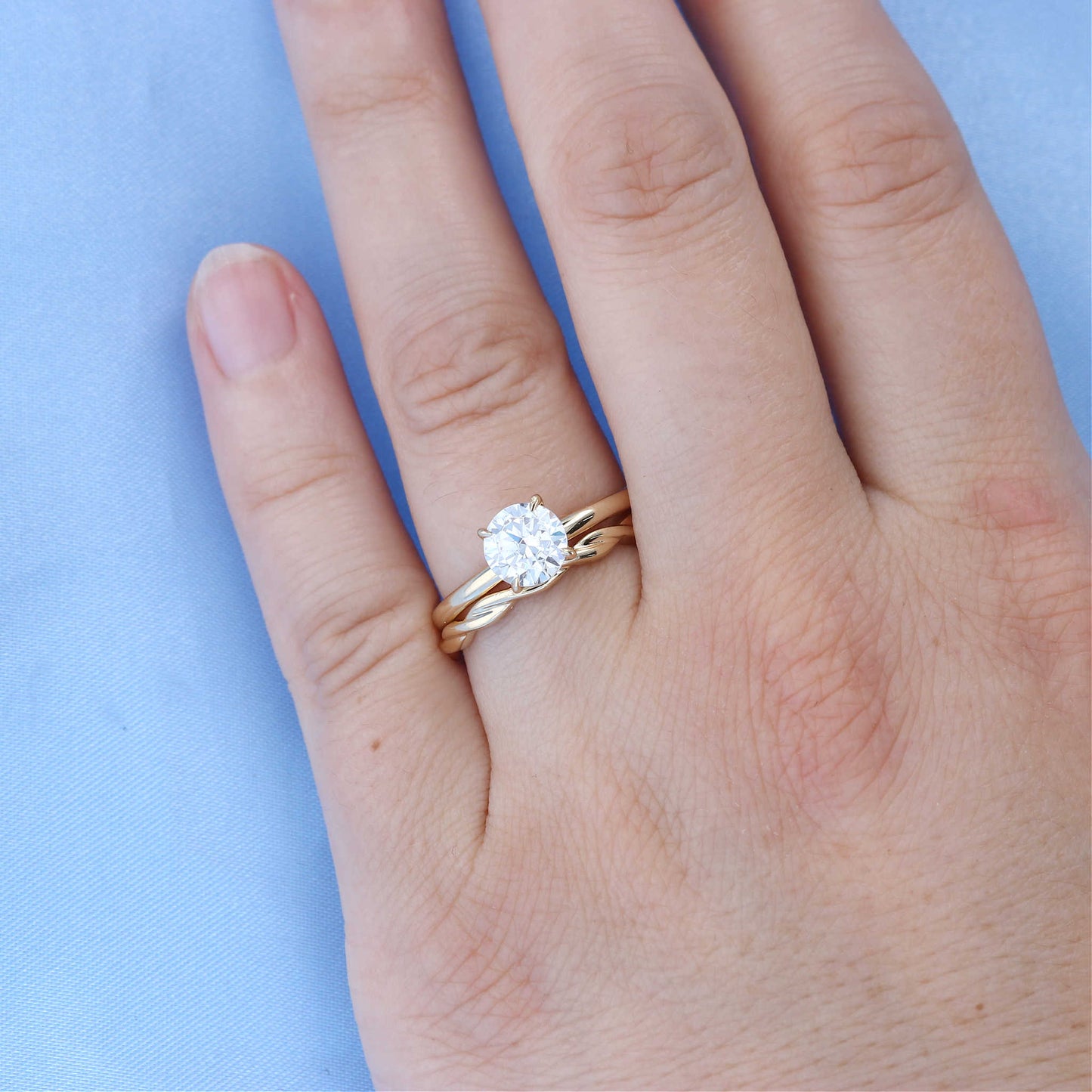 Yellow Gold Twisted Band