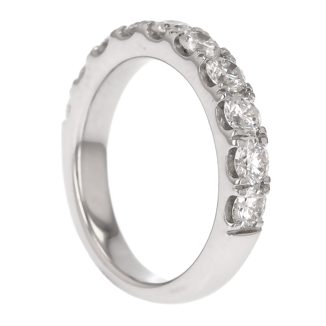 White Gold Diamond Wedding Band