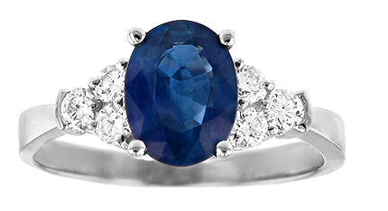 Sapphire Engagement Ring