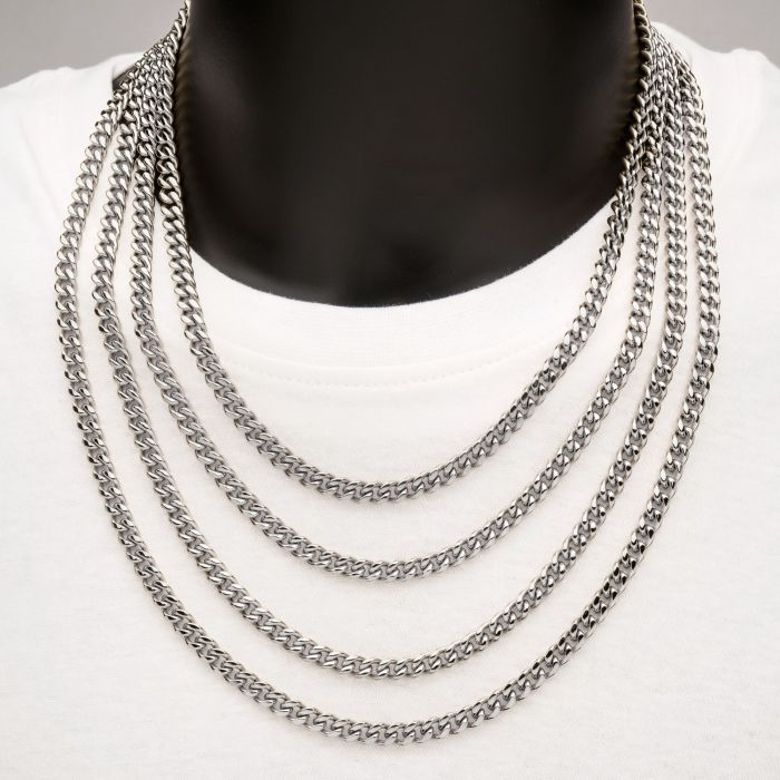 26" Steel 6mm Miami Cuban Chain