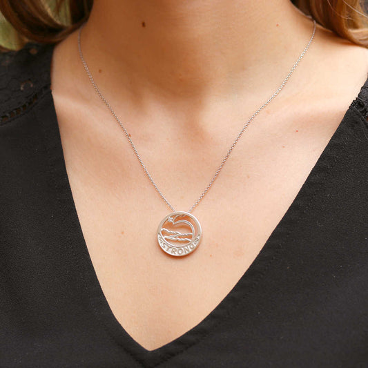 Socal Strong Diamond Necklace