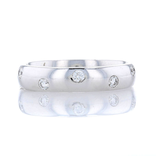 Inlaid Diamond Constellation Band