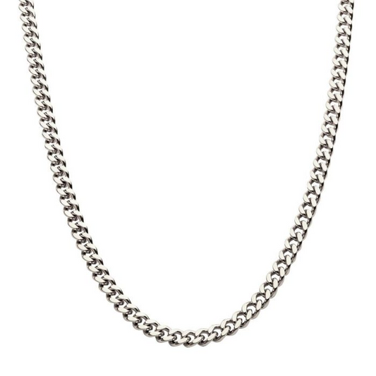 20" Steel 6mm Miami Cuban Chain
