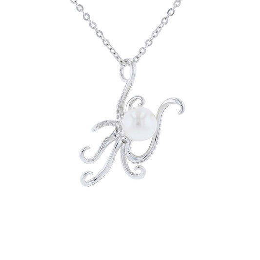 Freshwater Pearl Octopus Necklace