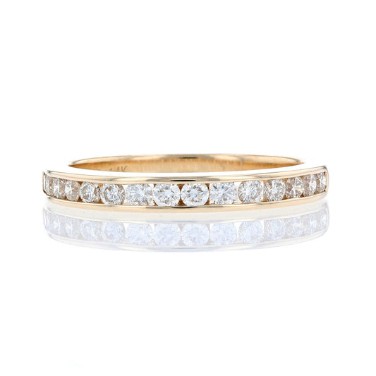 Channel Set Diamond Band