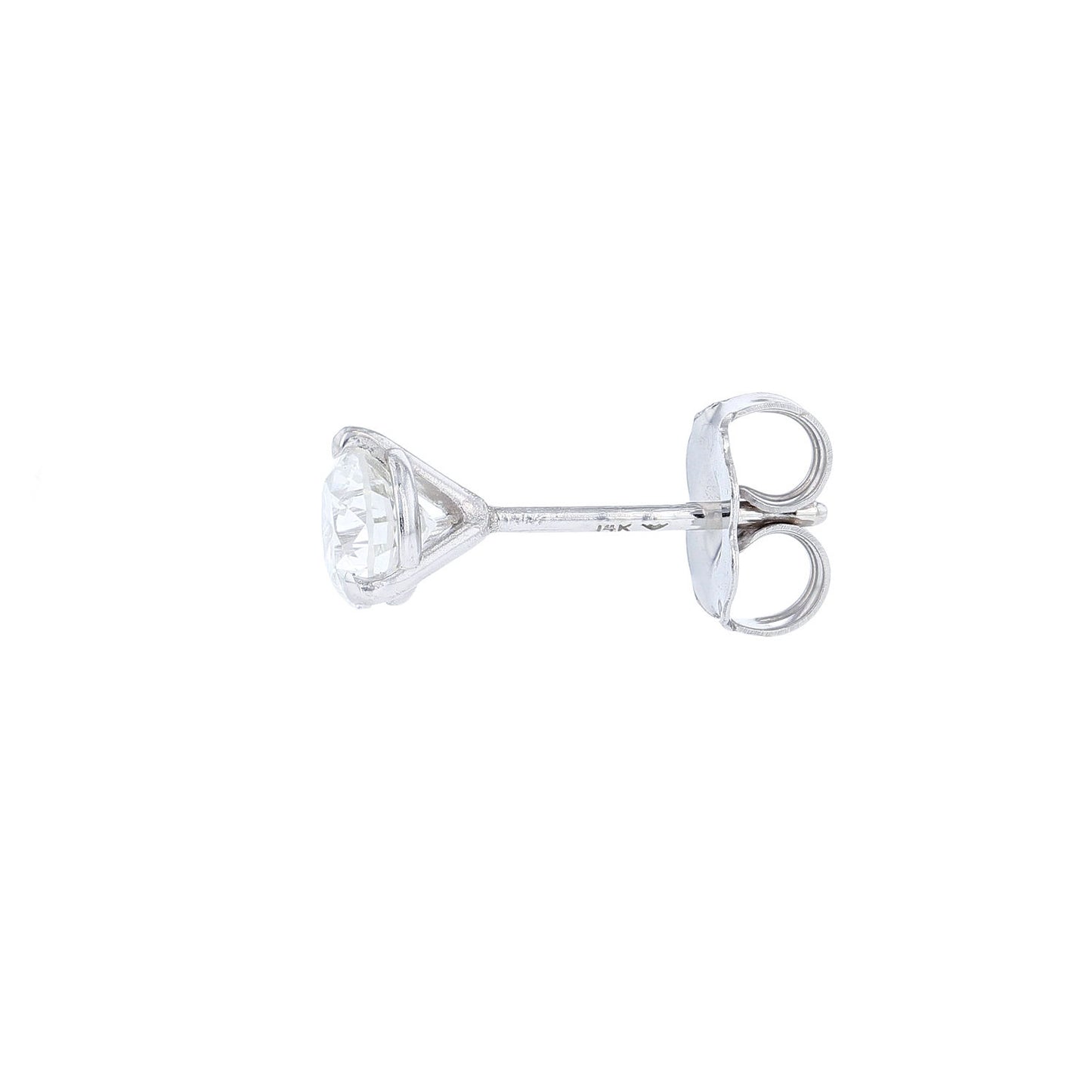 Single .25 carat Diamond Stud Earring