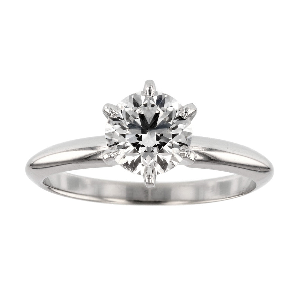 One Carat Solitaire Diamond Ring