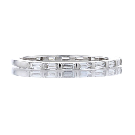 Diamond East West Baguette Band