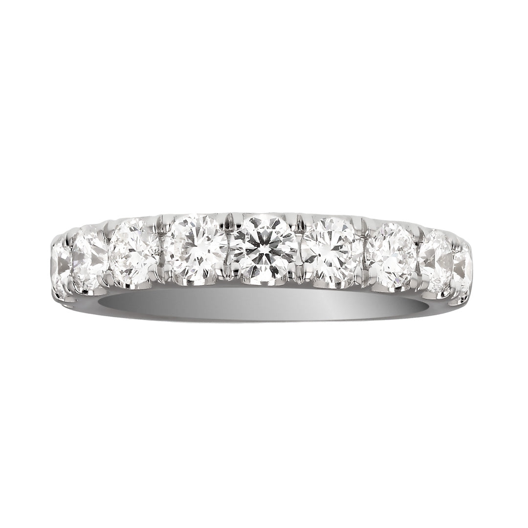 White Gold Diamond Wedding Band