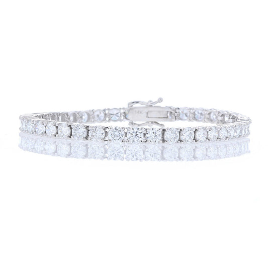 10 Carat Lab Diamond Tennis Bracelet