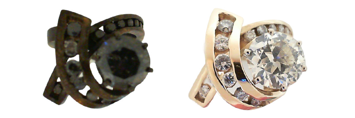 restoration of fire damaged pendant