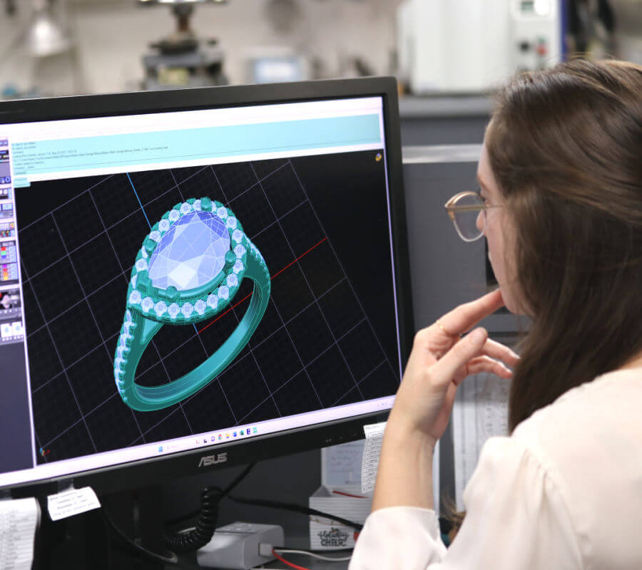 Jewelry Inlay Process How the Custom Jewelry Process Works | Fox Fine Jewelry