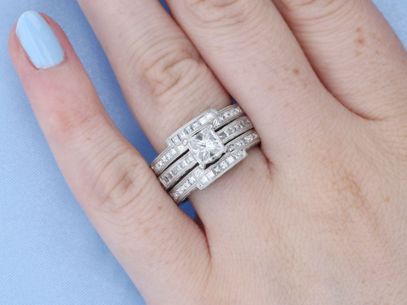 Should I Solder My Engagement Ring to My Wedding Band? – Fox Fine Jewelry