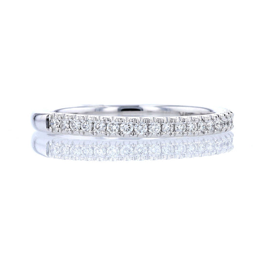 White Gold 1/5 Carat Diamond Band