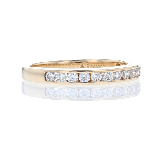 Channel Set Diamond Band