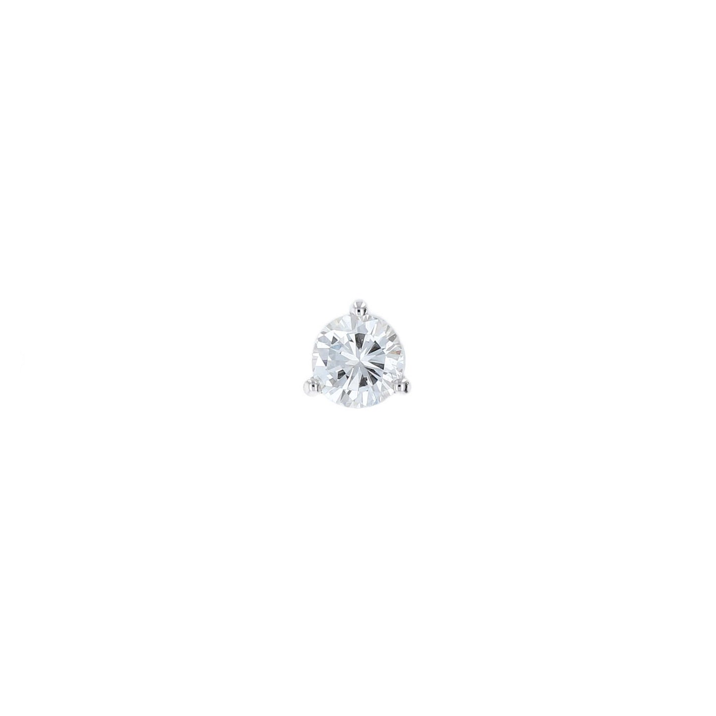 Single .25 carat Diamond Stud Earring