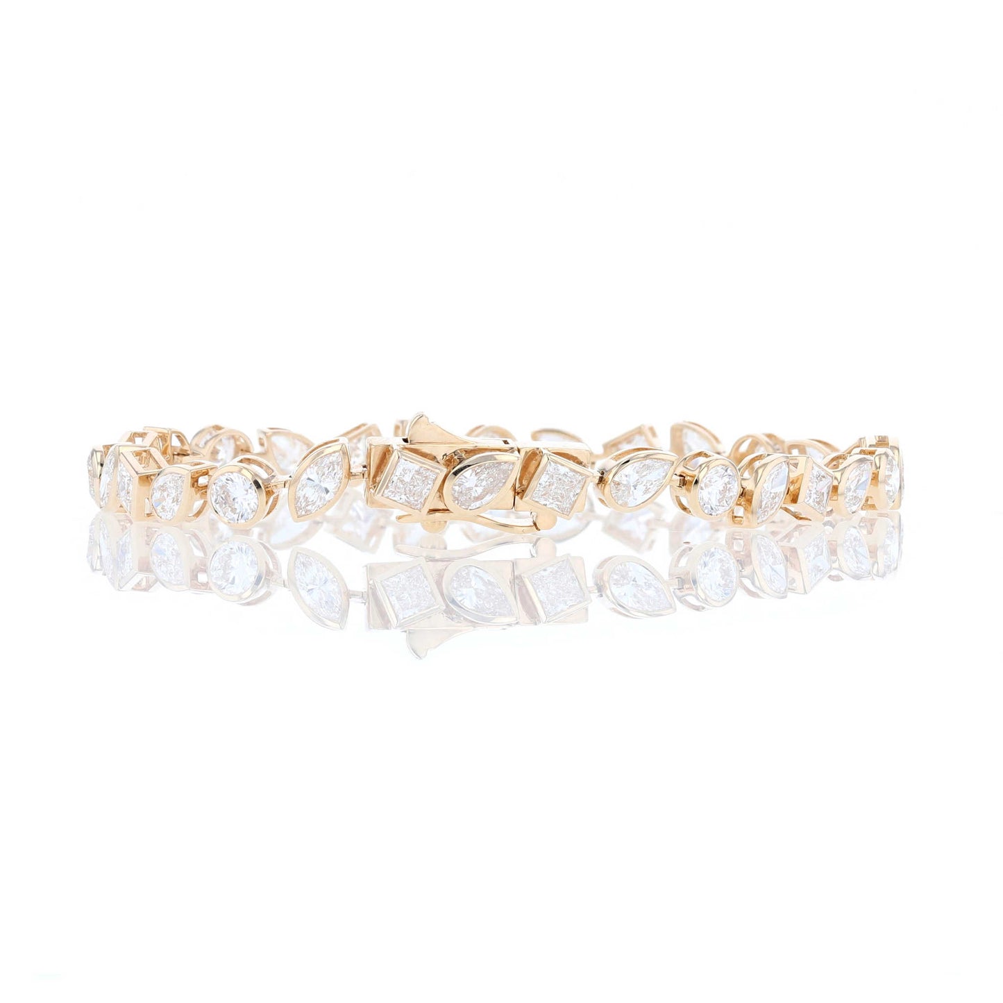 Lab Diamond Multi-Shape Bracelet