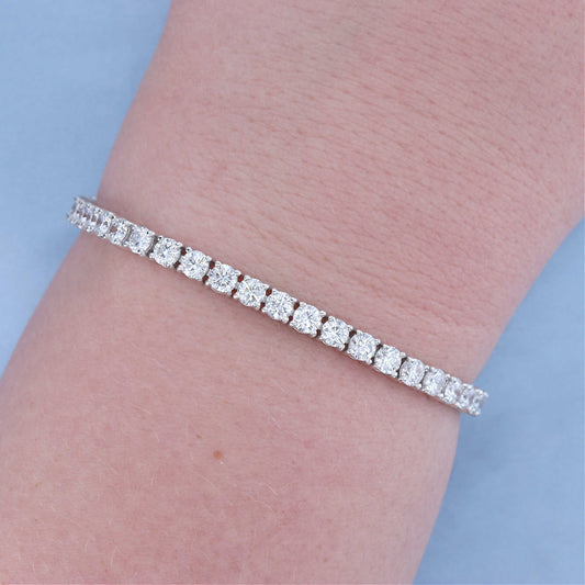 10 Carat Lab Diamond Tennis Bracelet