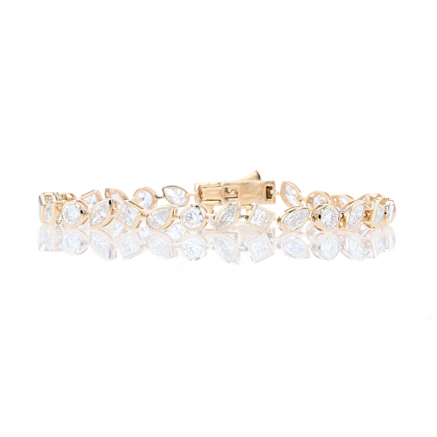 Lab Diamond Multi-Shape Bracelet