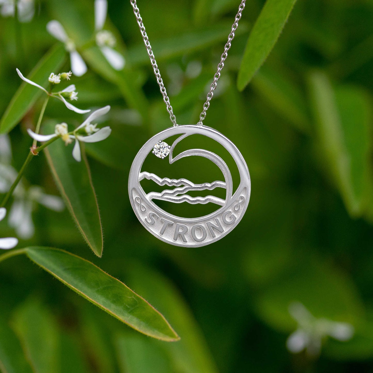 Socal Strong Diamond Necklace