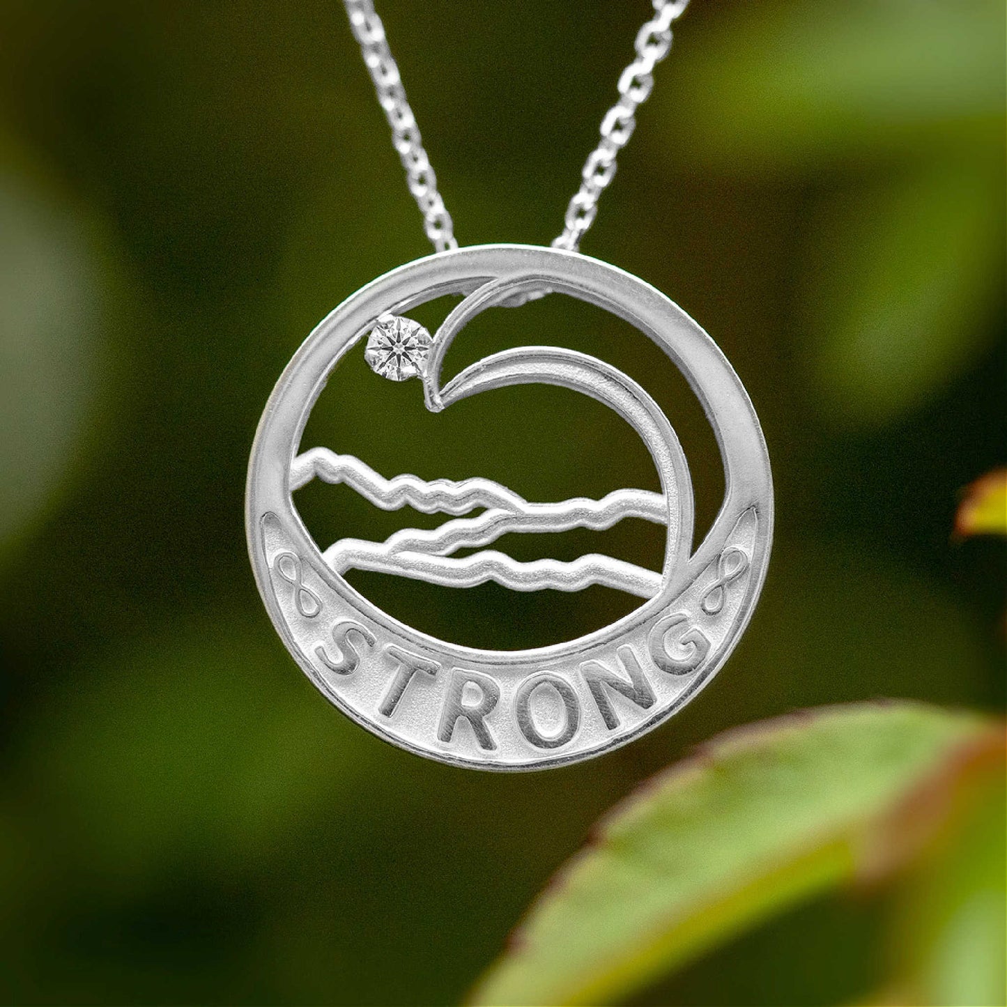 Socal Strong Diamond Necklace