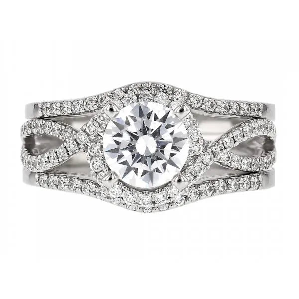 Curved Diamond Ring Guard
