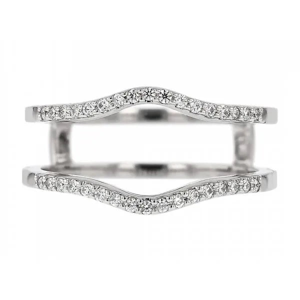 Custom Curved Diamond Ring Guard | Fox Fine Jewelry