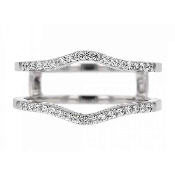 Curved Diamond Ring Guard