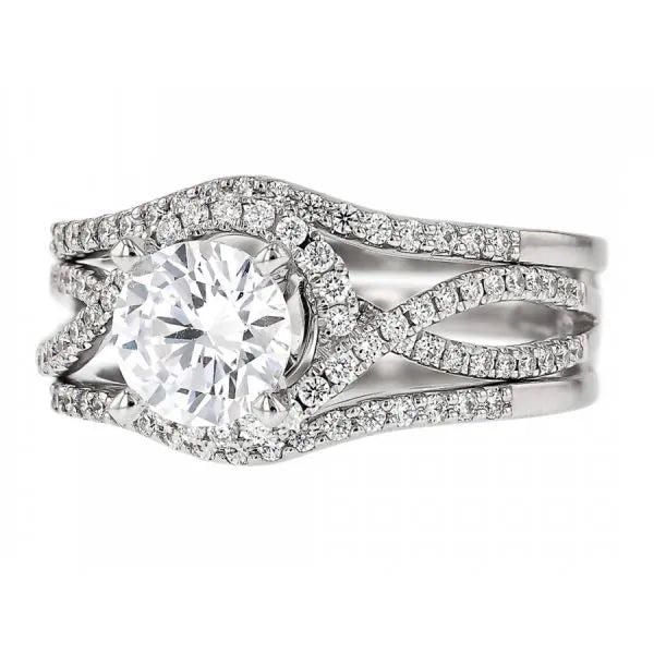 Custom Curved Diamond Ring Guard | Fox Fine Jewelry
