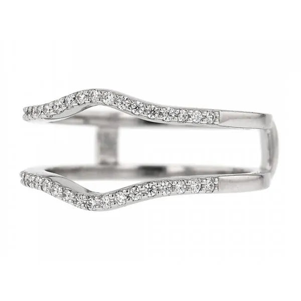 Custom Curved Diamond Ring Guard | Fox Fine Jewelry