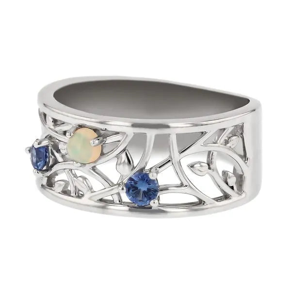 Mother's Ring with Children's Birthstones