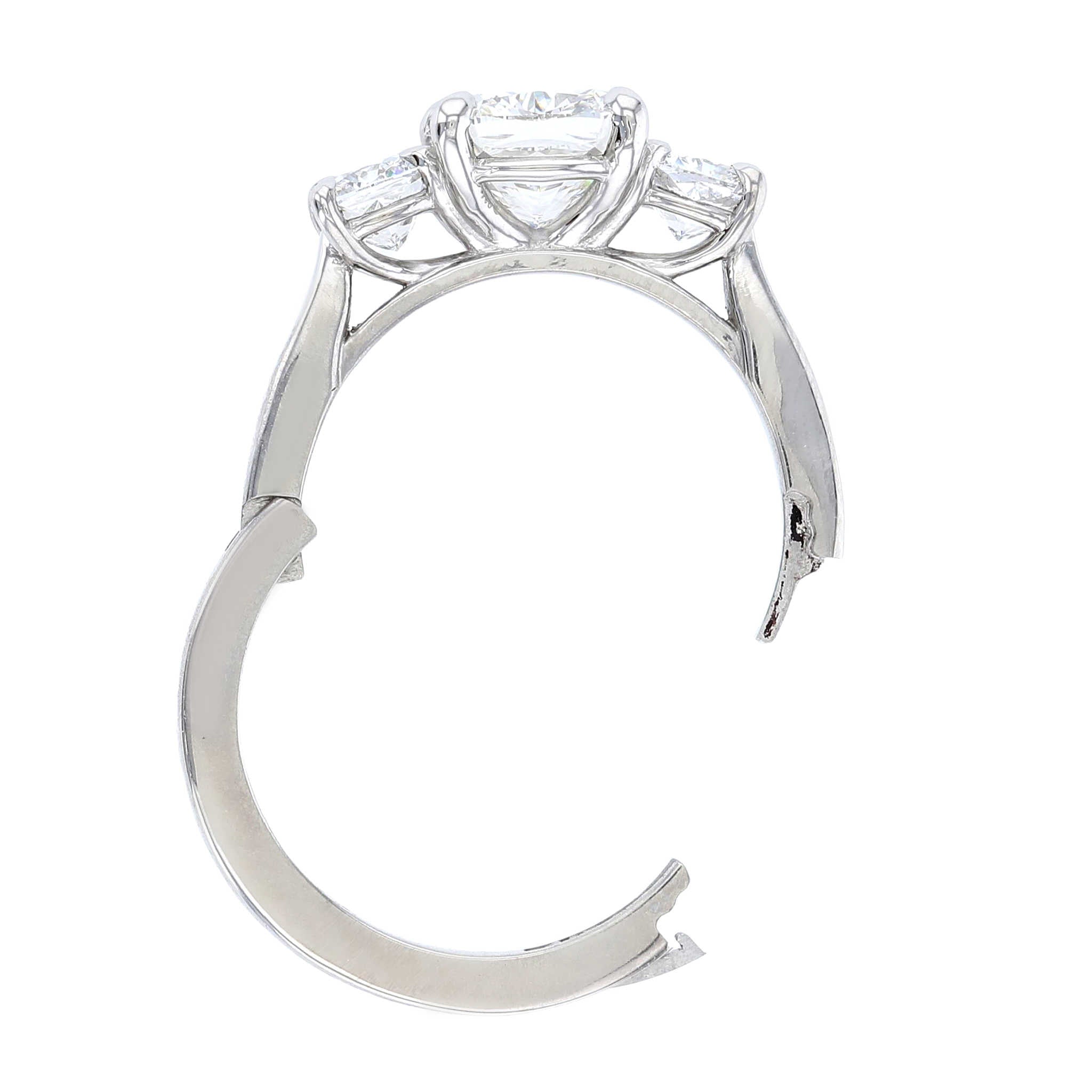 Hinged wedding rings 60 photos - Vianawedding.com